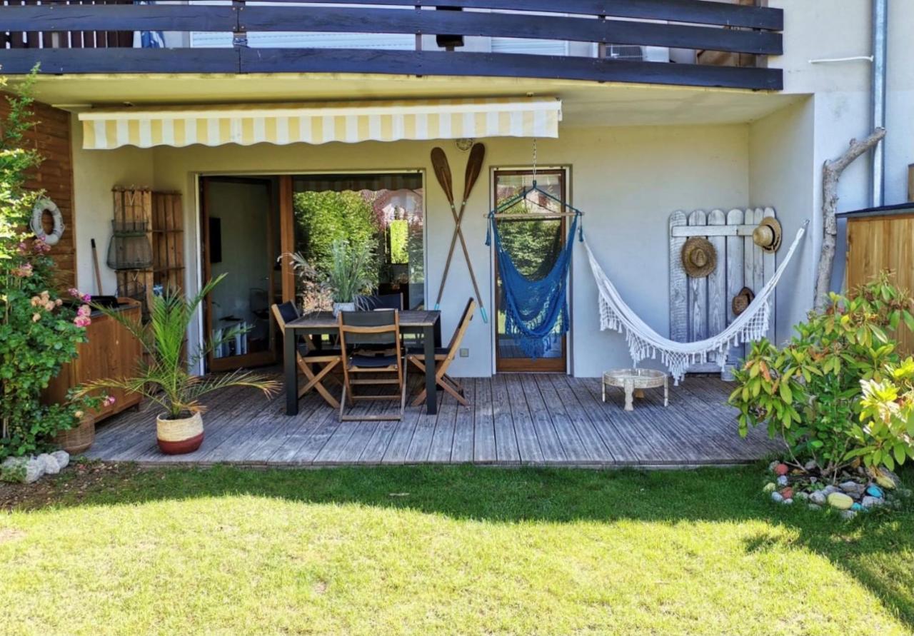** Nouveau ** Le Jardin De La Plage - Appartement avec extérieur Saint-Jorioz Exterior foto